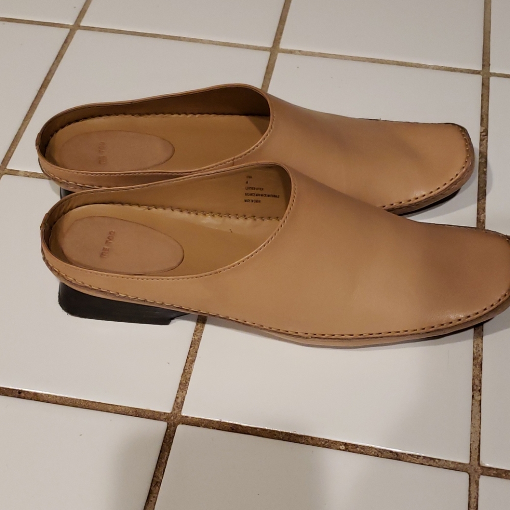 Barely worn mules